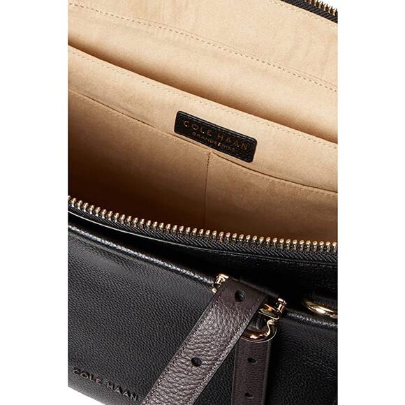 NWT Cole Haan Women 3-in-1 Tote Handbags ,Leopard Print/Black/Dark Chocolate- OS - Picture 3 of 3